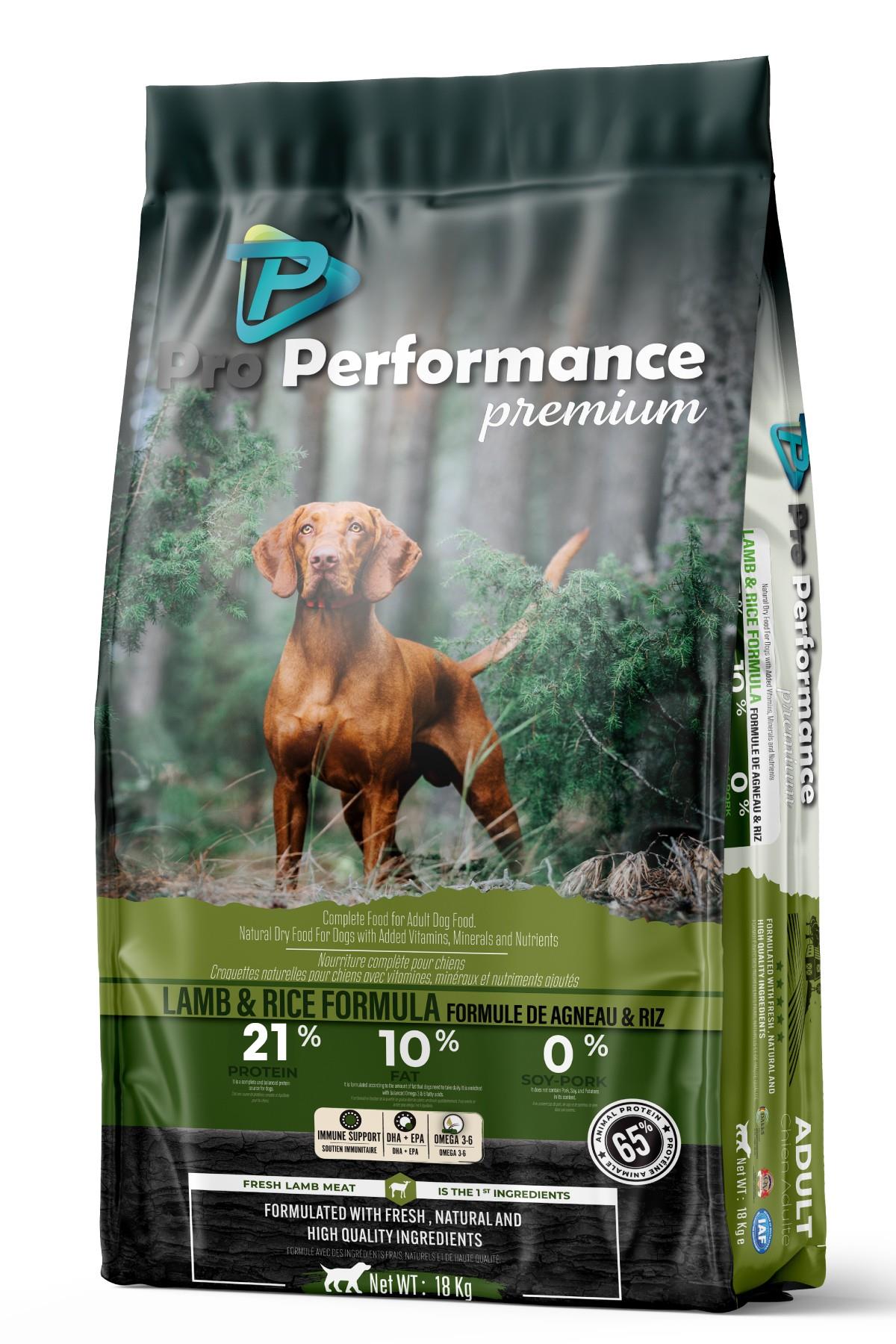 Pro Performance Kuzu Etli Yetişkin Köpek Maması 18 kg