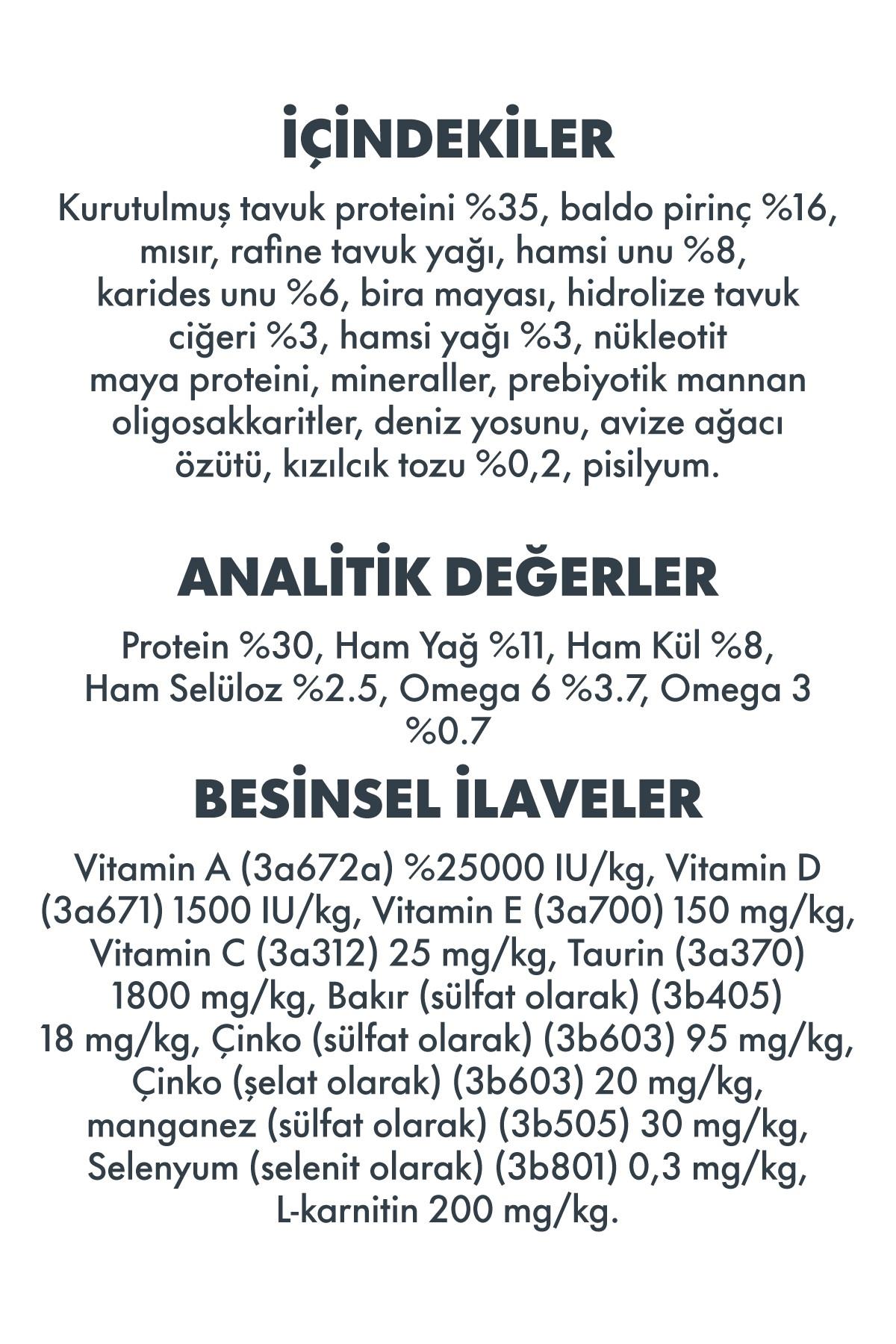 Pro Performance Tavuk ve Pirinçli Kısır Kedi Maması 15kg