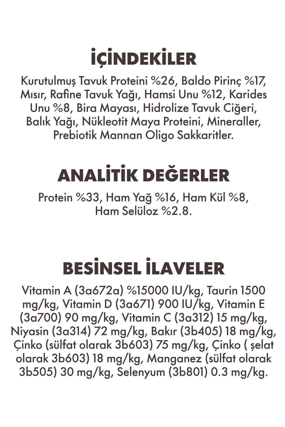 Animal World Tavuk Balık Ve Karidesli Yavru Kedi Maması 15 Kg