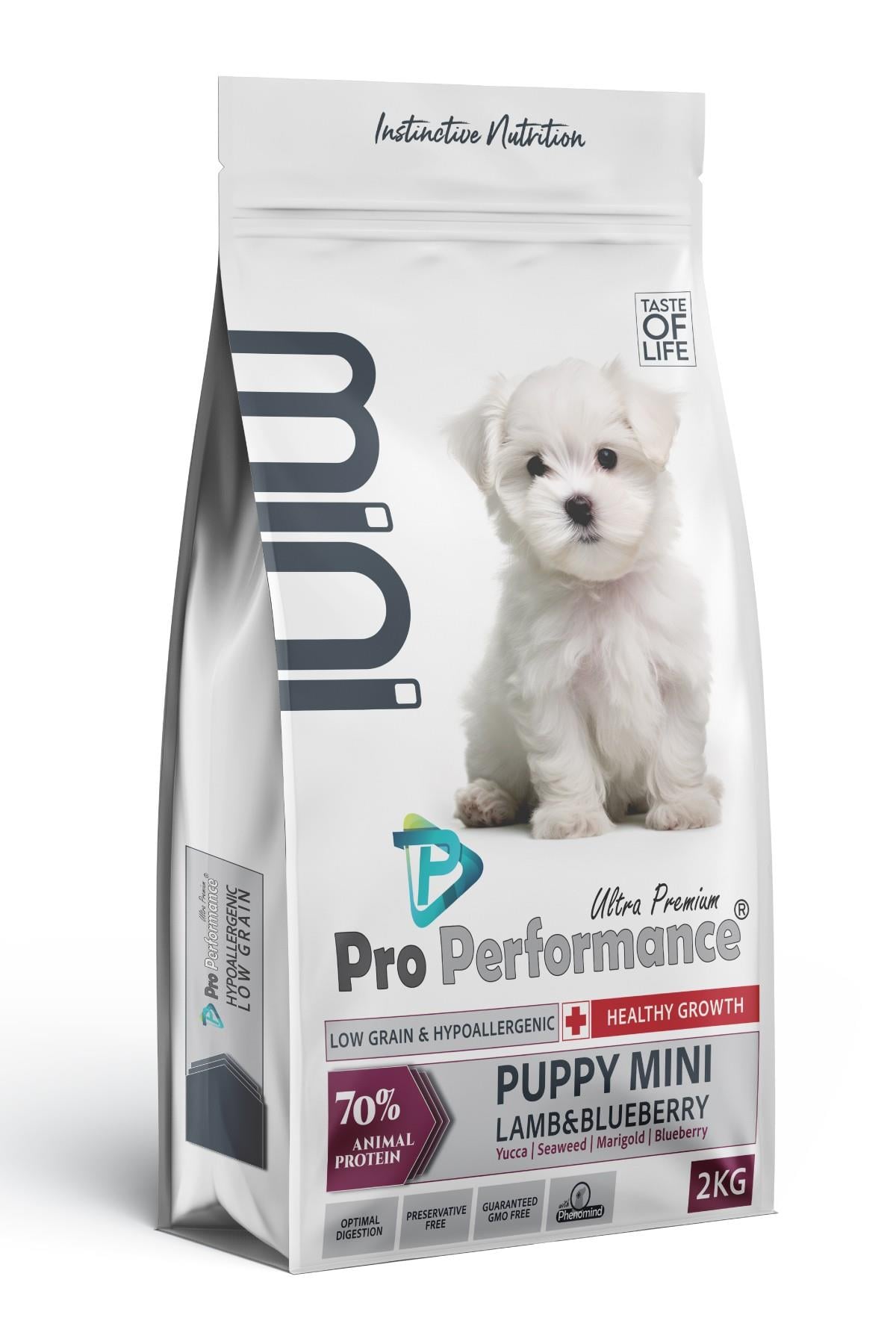 Pro Performance Kuzulu ve Yaban Mersinli Küçük Irk Yavru Köpek Maması 2 Kg