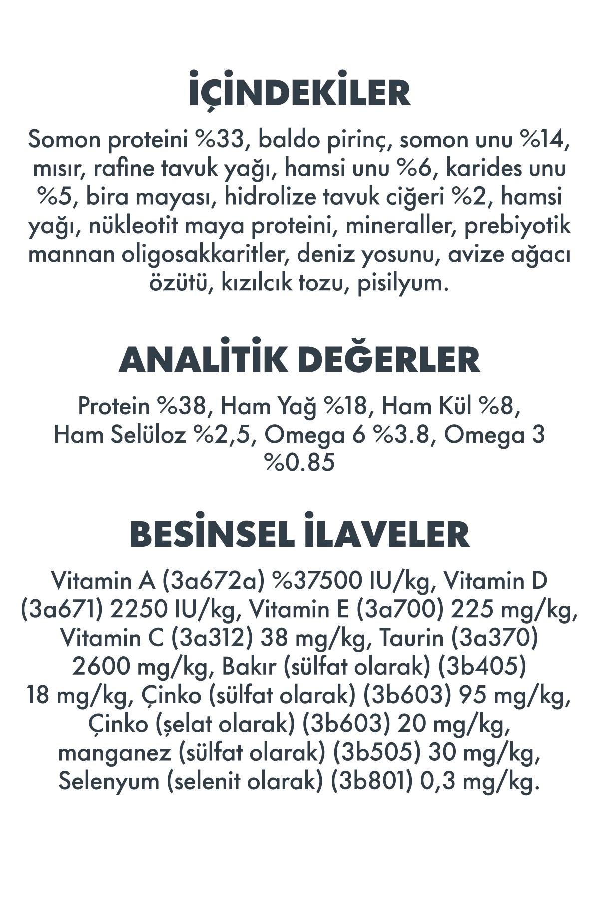 Pro Performance Mother Baby Kitten Somonlu ve Pirinçli Anne Yavru Kedi Maması 2 Kg