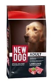 New Dog Kuzu Etli 15 kg Yetişkin Köpek Maması
