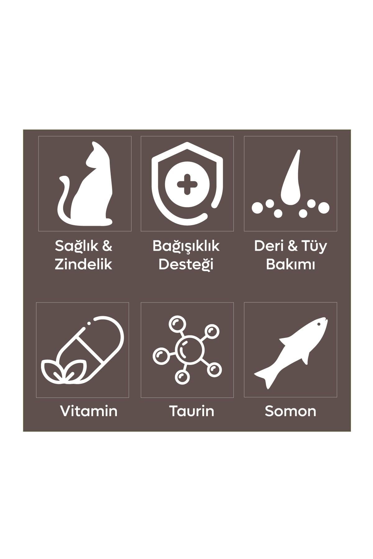 Animal World Somon Etli Kısırlaştırılmış Kedi Maması 15 Kg