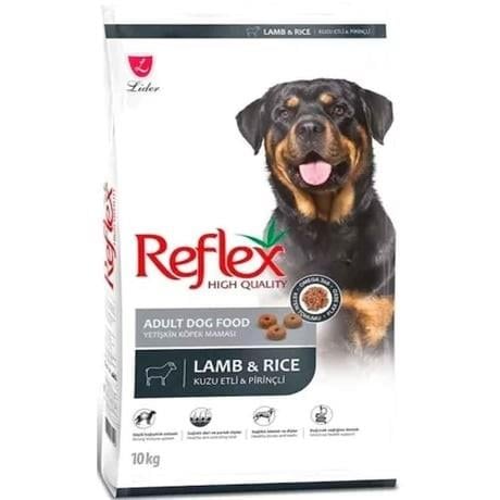 Reflex Kuzu Etli ve Pirinçli Yetişkin Köpek Maması 10 Kg