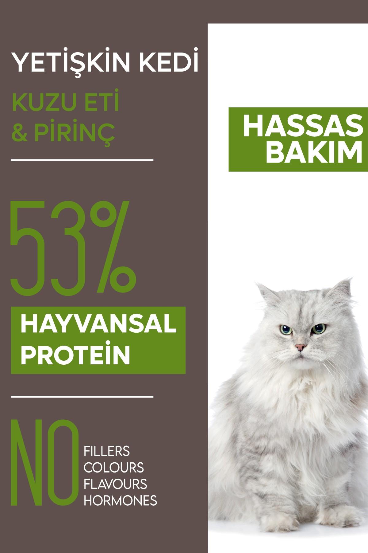 Animal World Kuzu Etli Yetişkin Kedi Maması 15 Kg