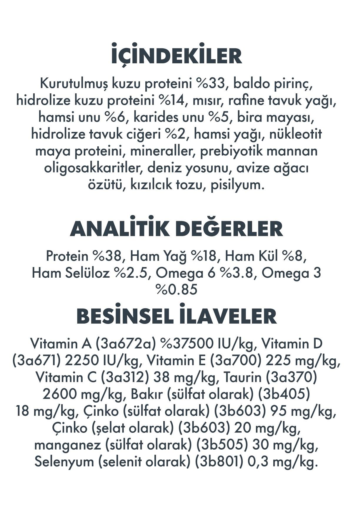 Pro Performance Kuzu ve Pirinçli Yavru Kedi Maması 15kg