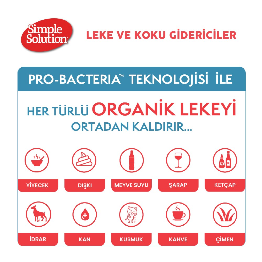 Simple Solution Urine Destroyer İdrar Leke ve Koku Giderici 1000ml