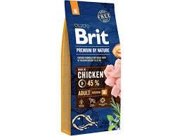 Brit Premium Nature Orta Irk Tavuklu Yetişkin Köpek Maması 15 Kg