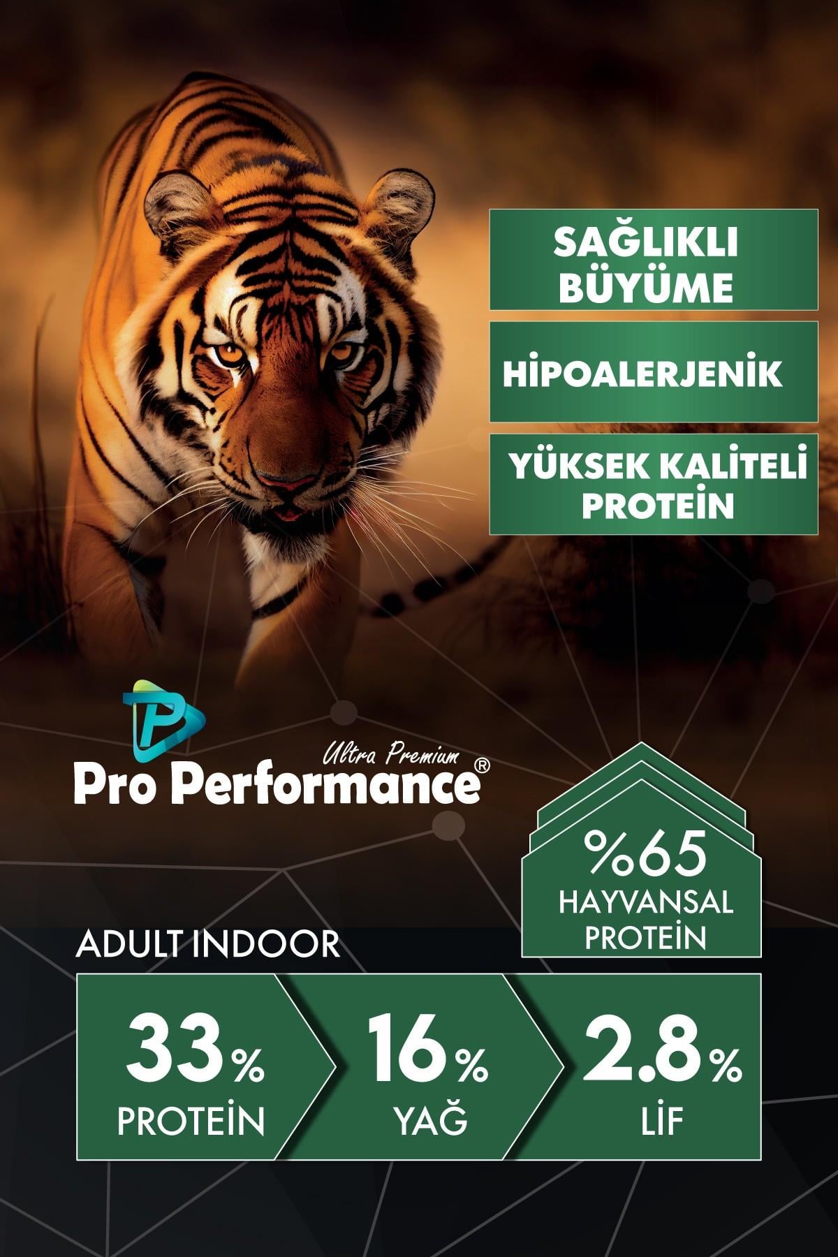 Pro Performance Kuzu ve Pirinçli Yetişkin Kedi Maması 2kg