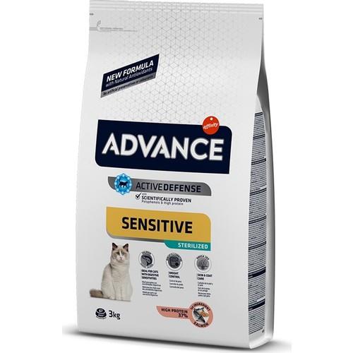 Advance Sensitive Somonlu Kısırlaştırılmış Kedi Maması 3kg