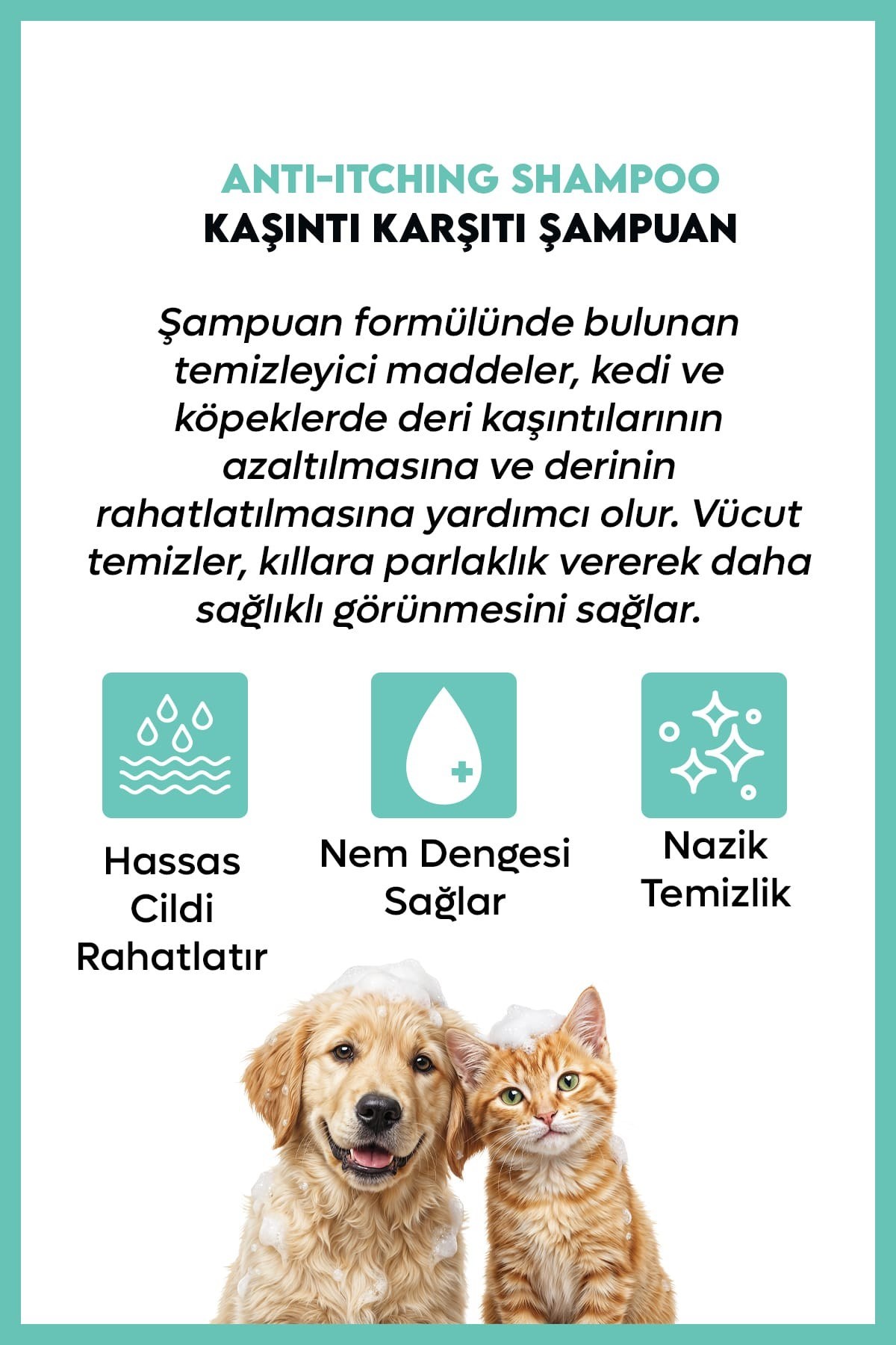 Supravet Kaşıntı Önleyici Kedi Köpek Şampuanı 200ML