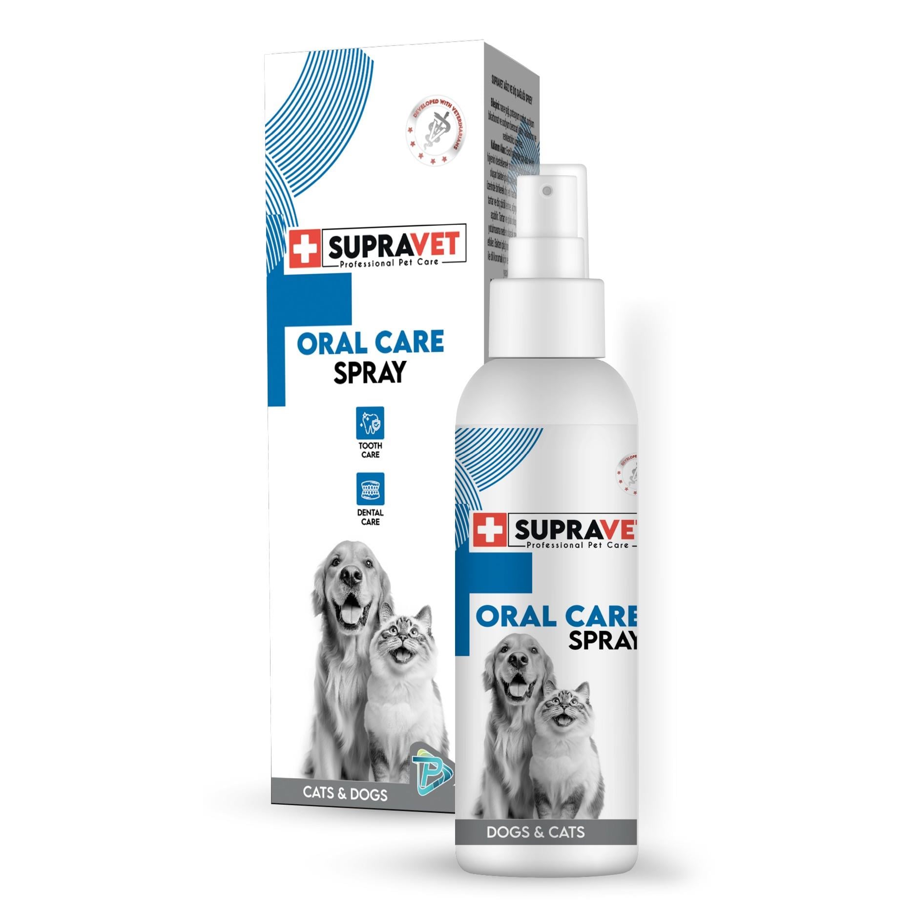 Supravet Oral Care Kedi Ve Köpek Ağız Bakım Spreyi 100ml