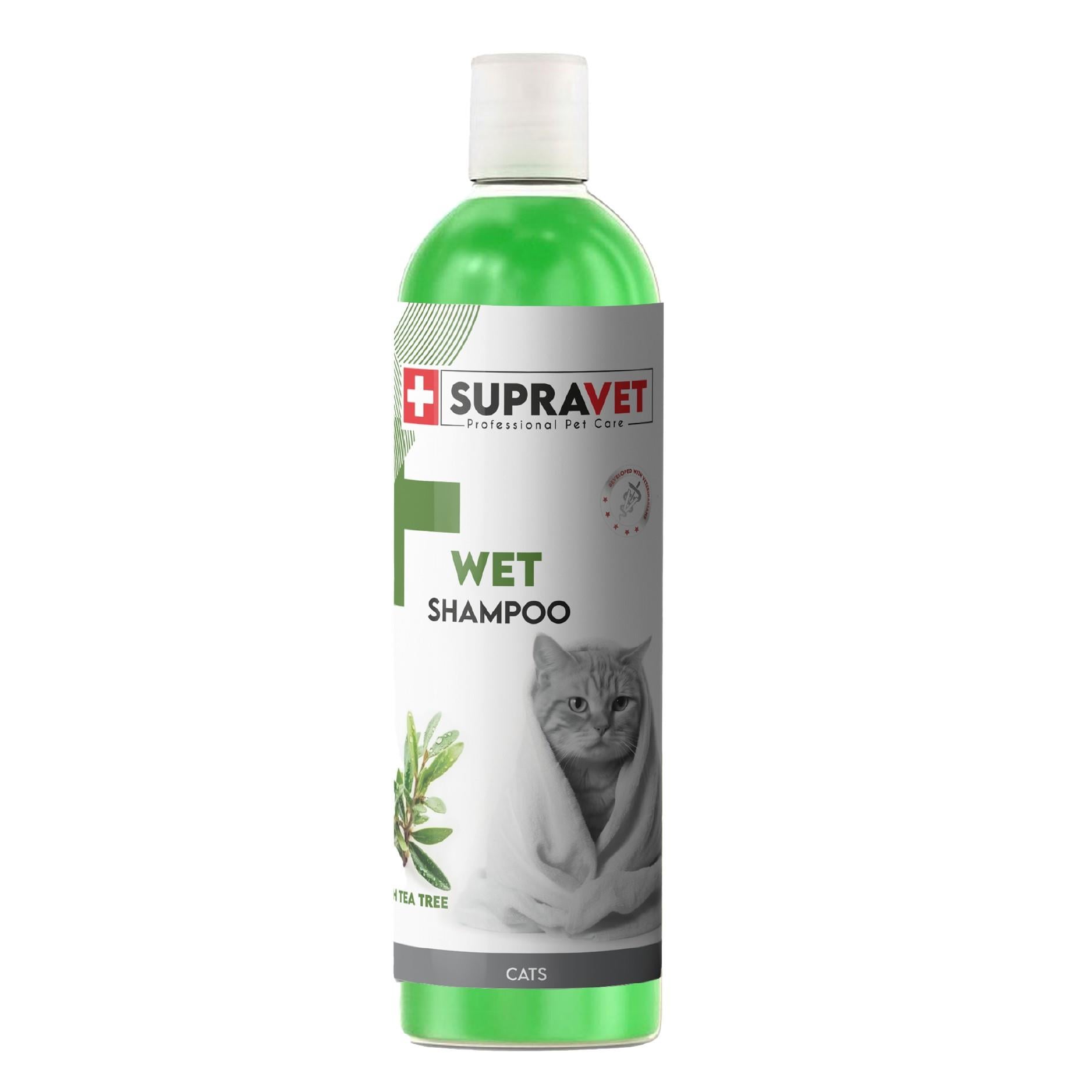Supravet Shampoo Çay Ağacı Özlü Kedi Şampuanı 200ml