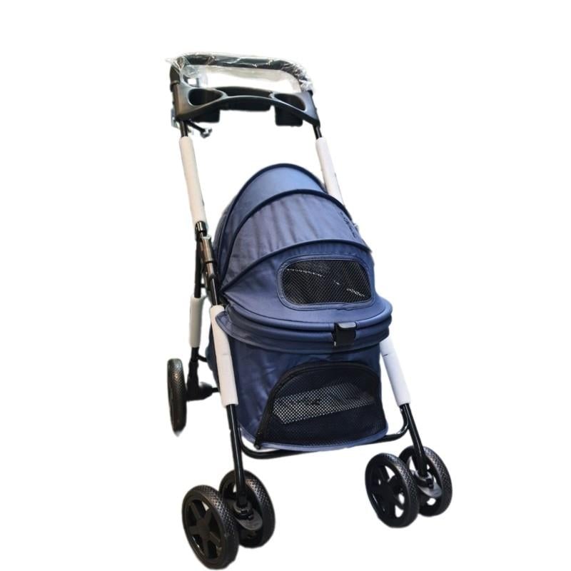 Tommy Evcil Hayvan Arabası 85x46x91,5cm Lacivert Max 15 Kg