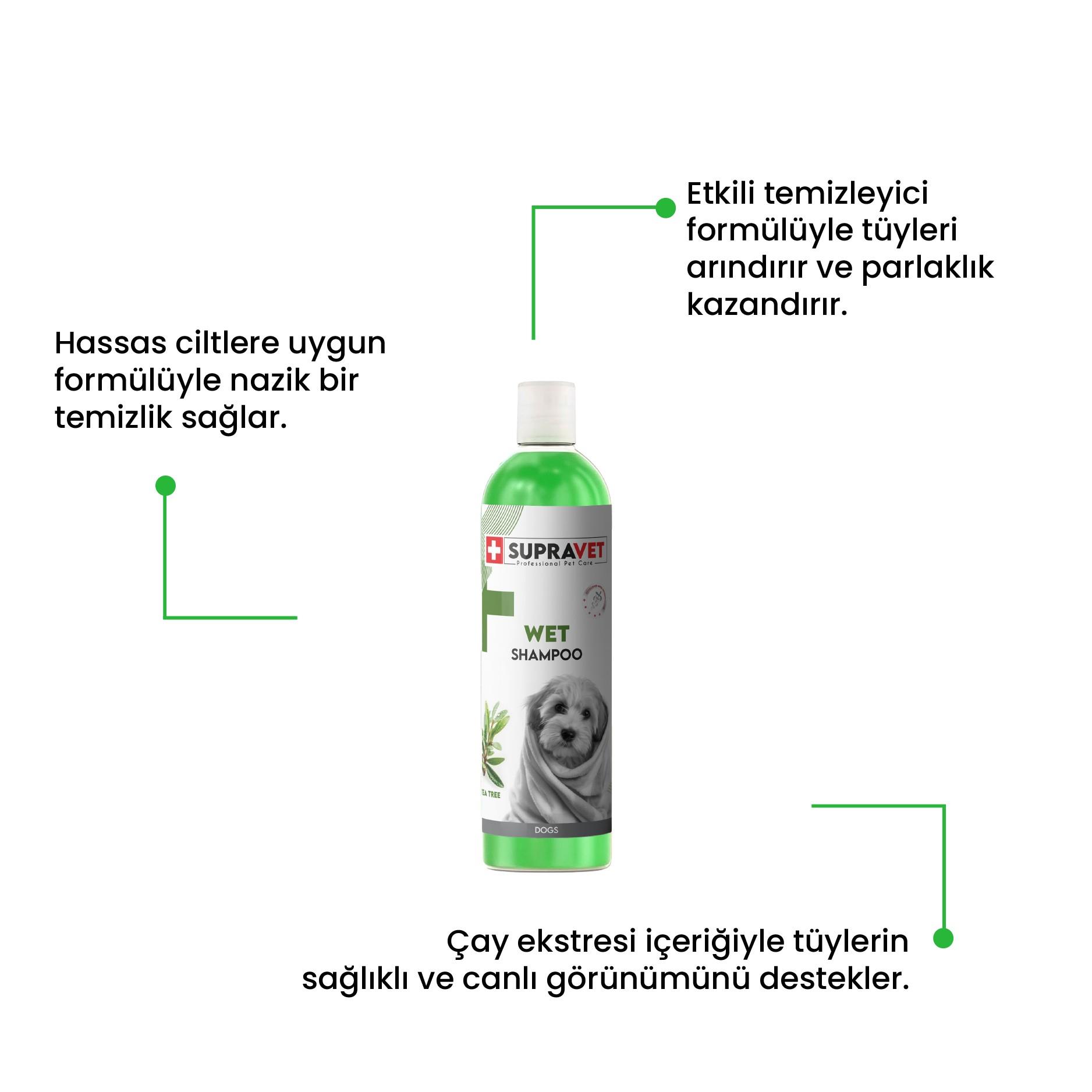 Supravet Shampoo Çay Ağacı Özlü Köpek Şampuanı 200 ml