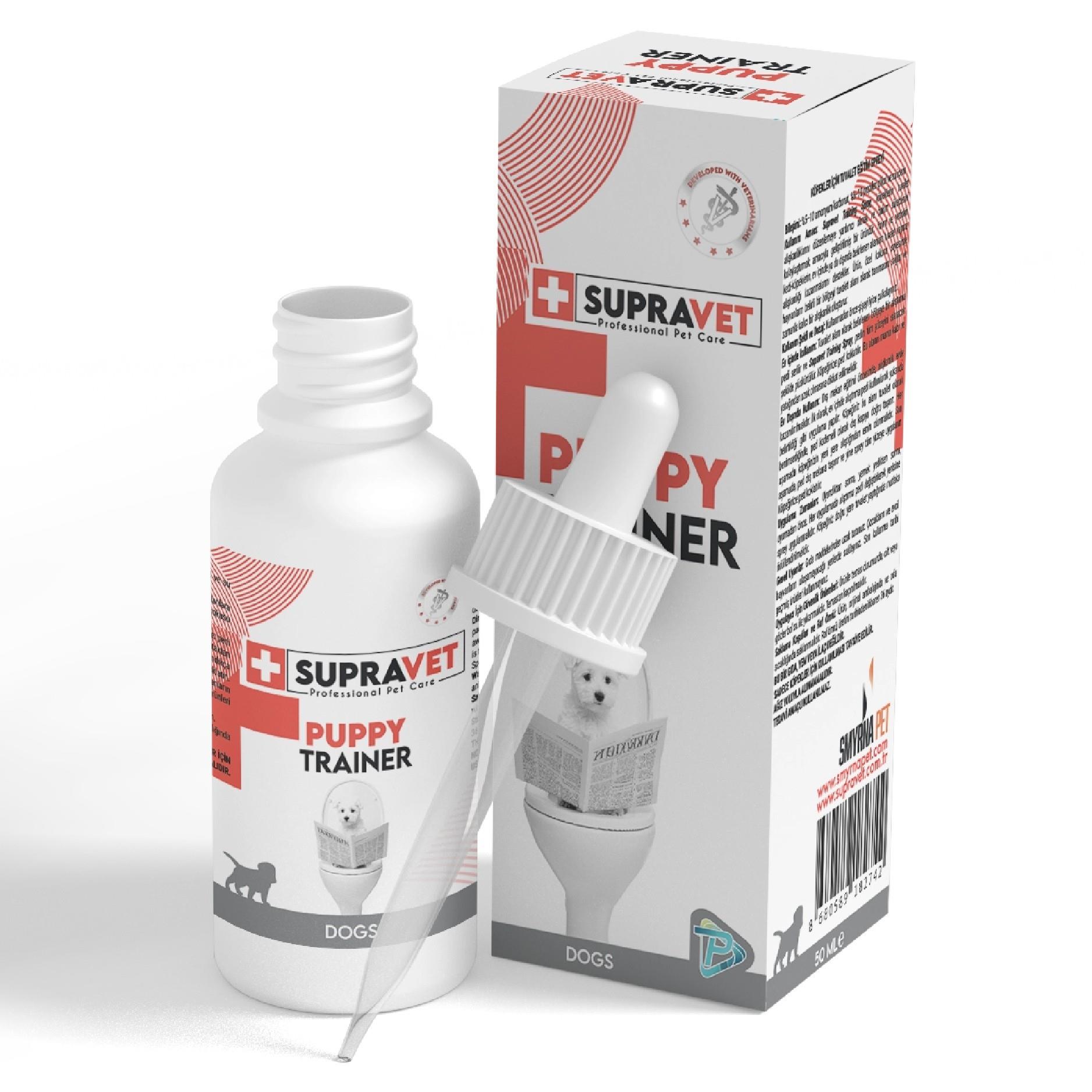 Supravet Yavru Köpek Tuvalet Tuvalet Eğitim Damlası 50 ML