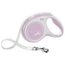 Flexi New Comfort 5 Mt Şerit Kayış Small Rose Pembe