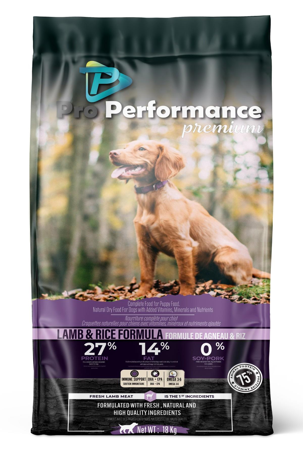 Pro Performance Kuzu Etli Yavru Köpek Maması 18 kg