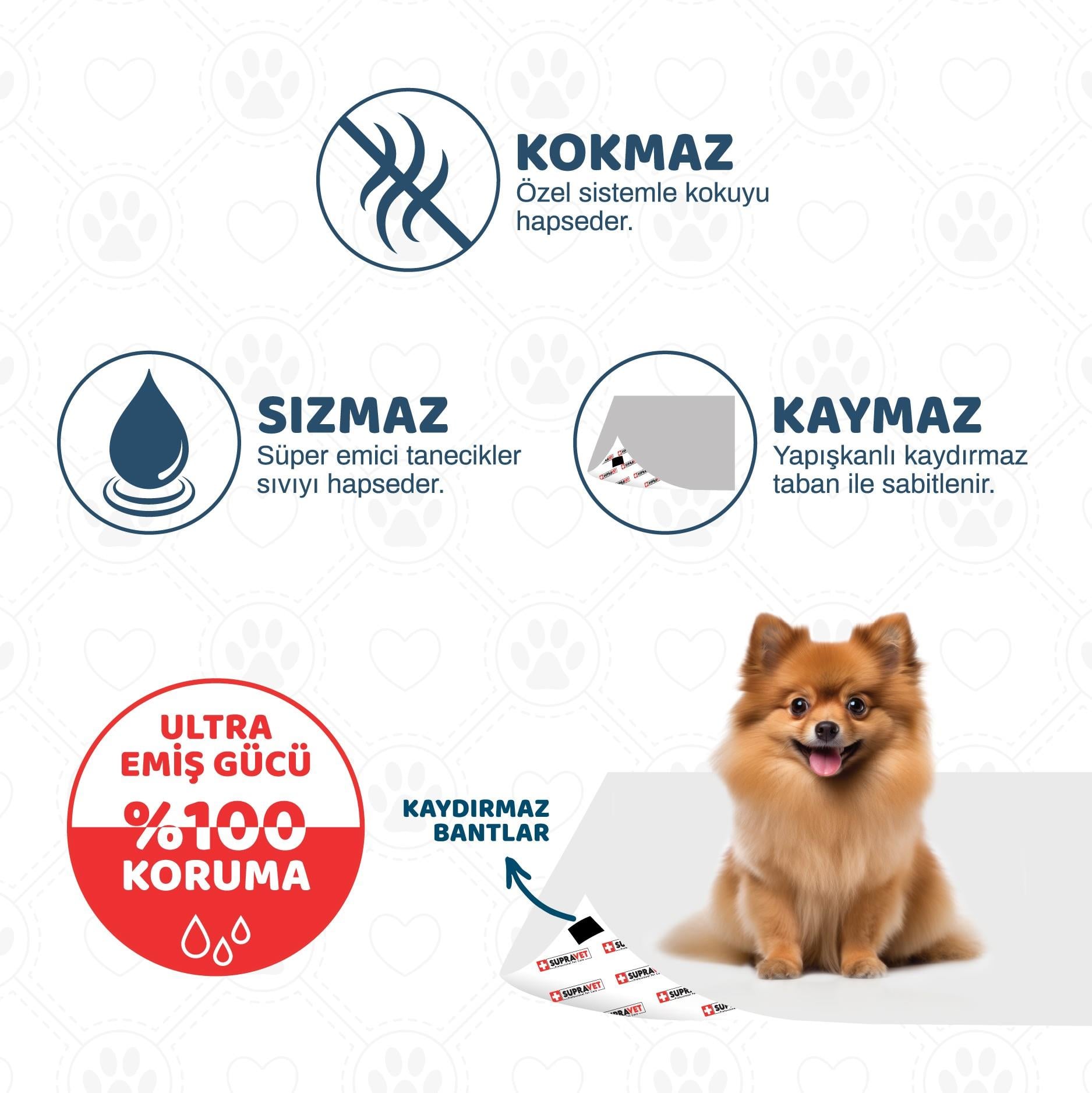 Supravet Alıştırma Pedi 10 Lu