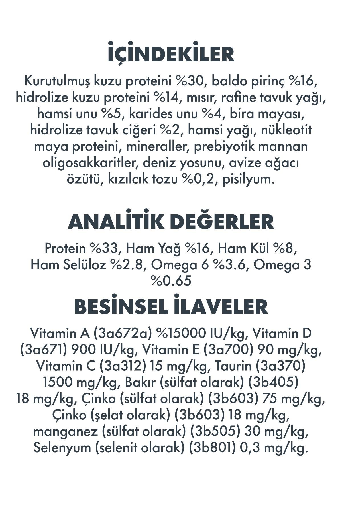 Pro Performance Kuzu ve Pirinçli Yetişkin Kedi Maması 2kg