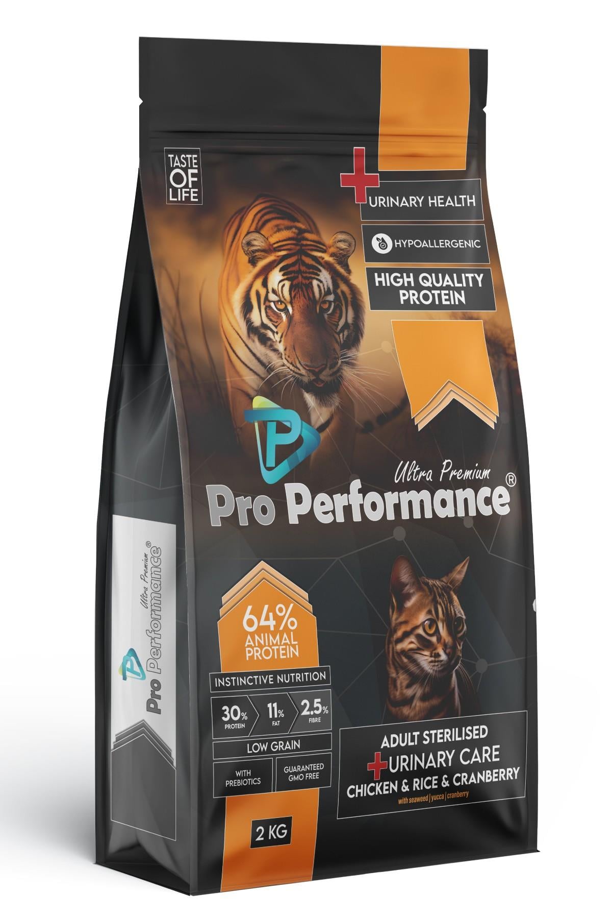Pro Performance Tavuk ve Pirinçli Kısır Kedi Maması 2kg