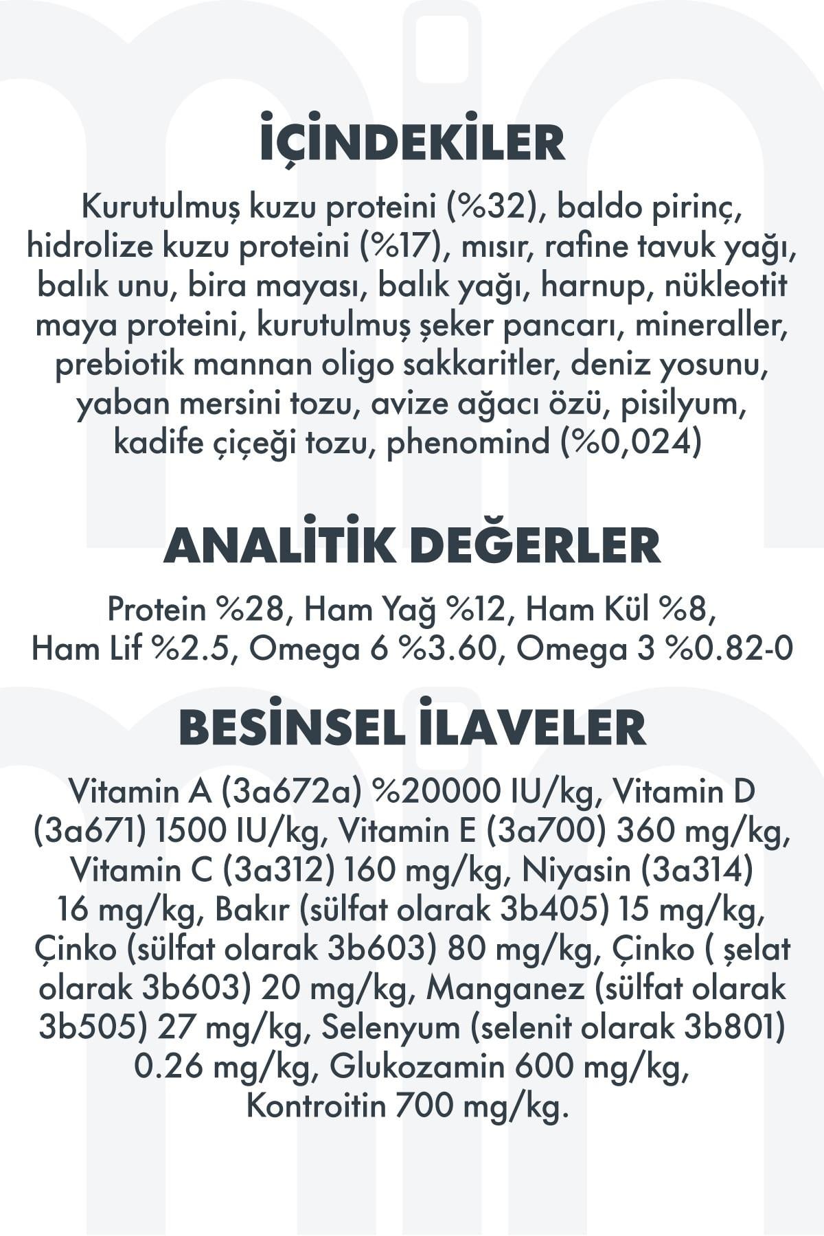Pro Performance Light ve Kısır Mini Irk Kuzu Etli ve Yaban Mersinli Köpek Maması 7 kg