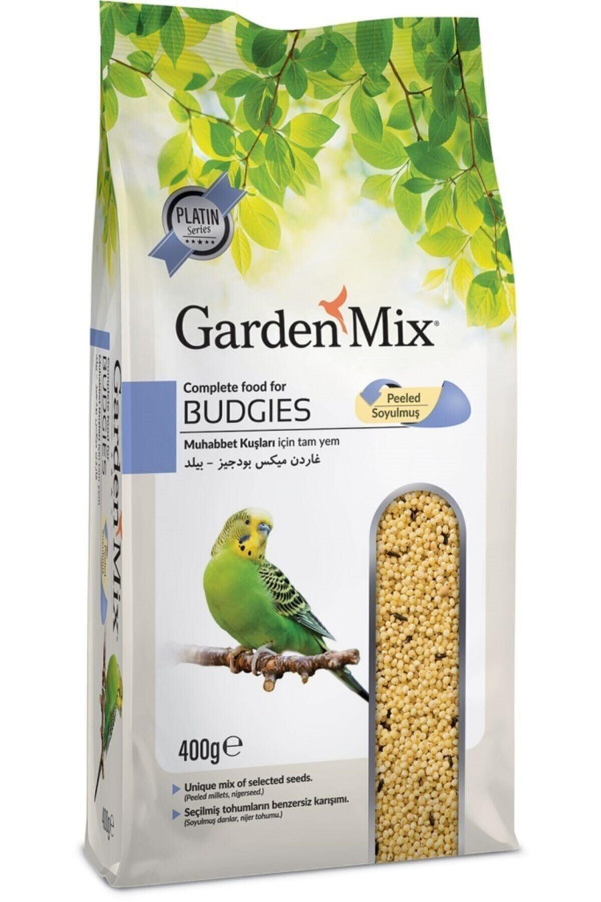 Garden Mix Platin Soyulmuş Muhabbet Kuşu Yemi 400gr