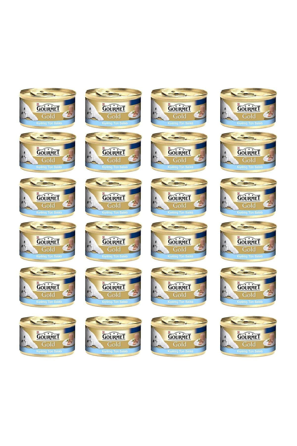 Gourmet Gold Kıyılmış Ton Balıklı 85 Gr x 24 Adet