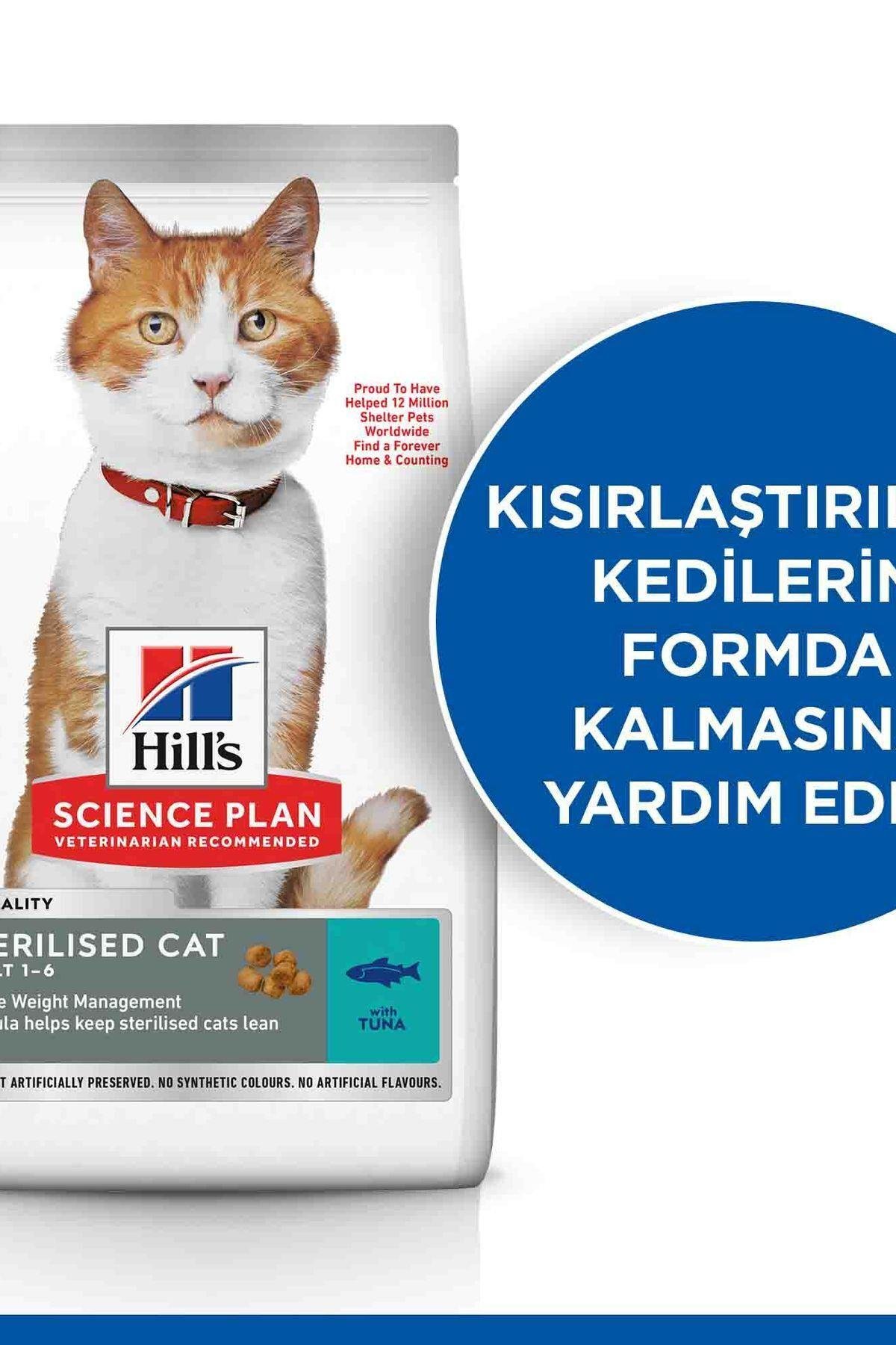 Hill's SCIENCE PLAN Ton Balıklı Kısırlaştırılmış Kedi Maması 1,5kg