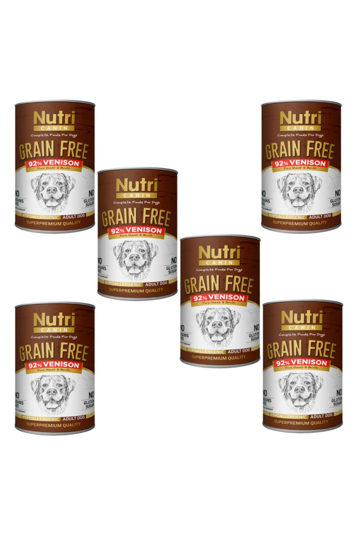 Nutri Canin Geyik Etli %92 Tahılsız 400GR Adult Nutri Canin Yaş Köpek Ma