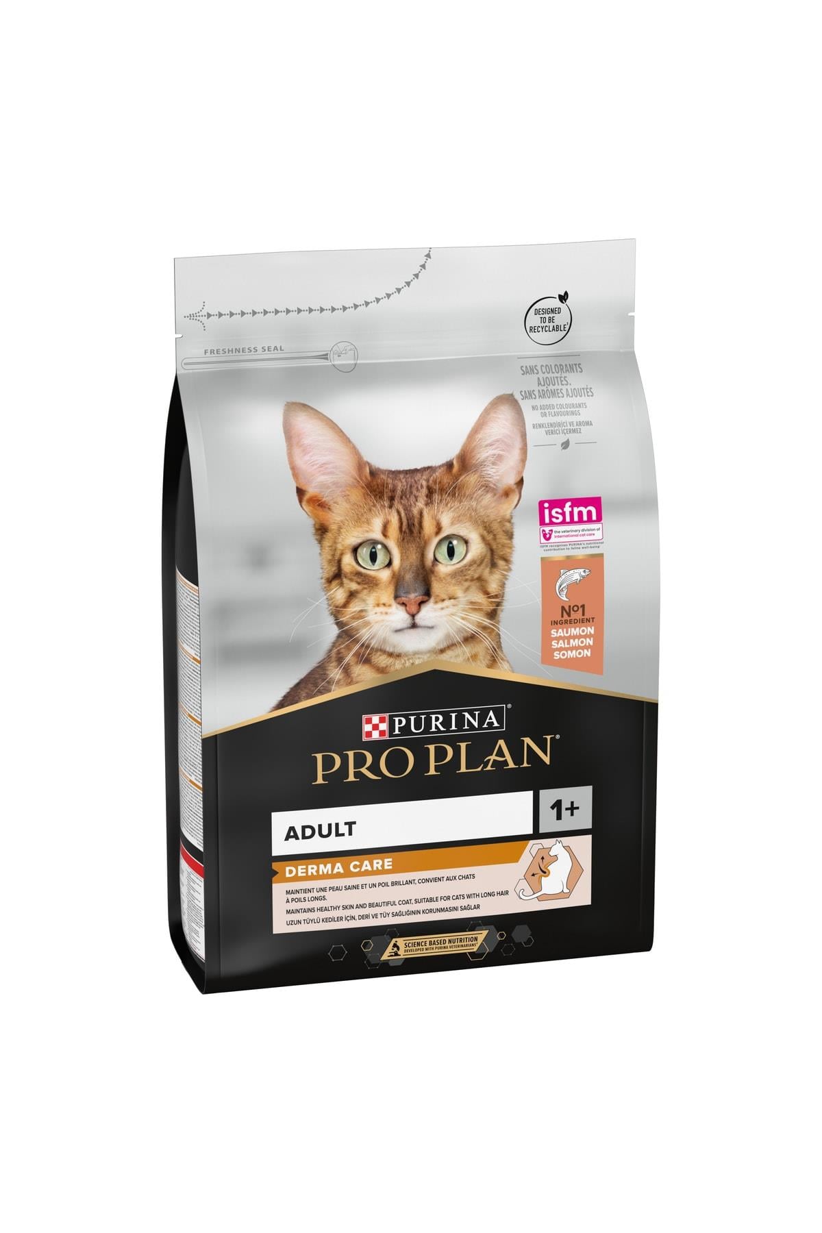 Pro Plan Derma Plus 3 kg (Elegant Adult) Tüy Yumağı Kontrolü Somonlu Kedi Maması