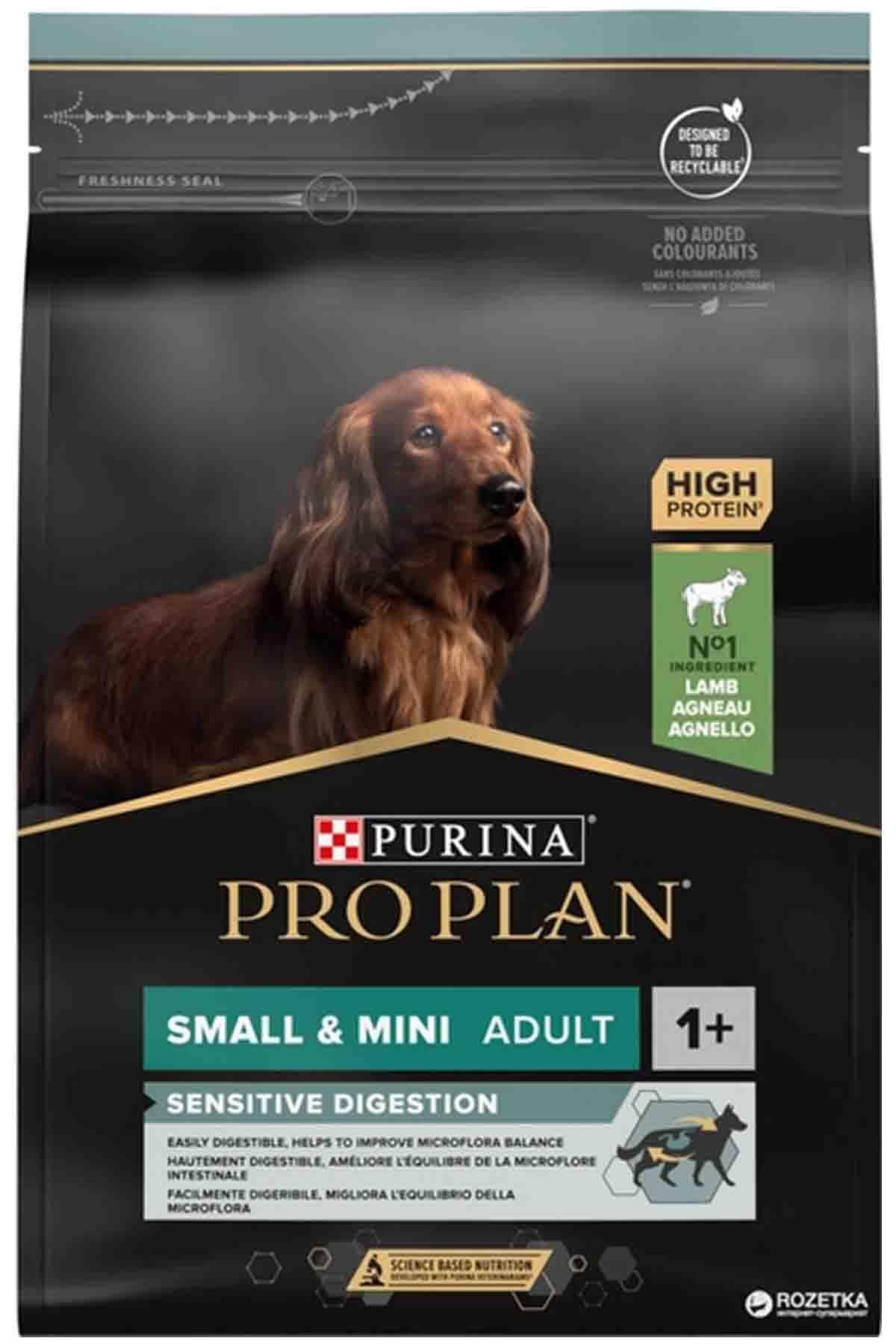Pro Plan Kuzu Etli Küçük Irk Yetişkin Köpek Maması 3 kg