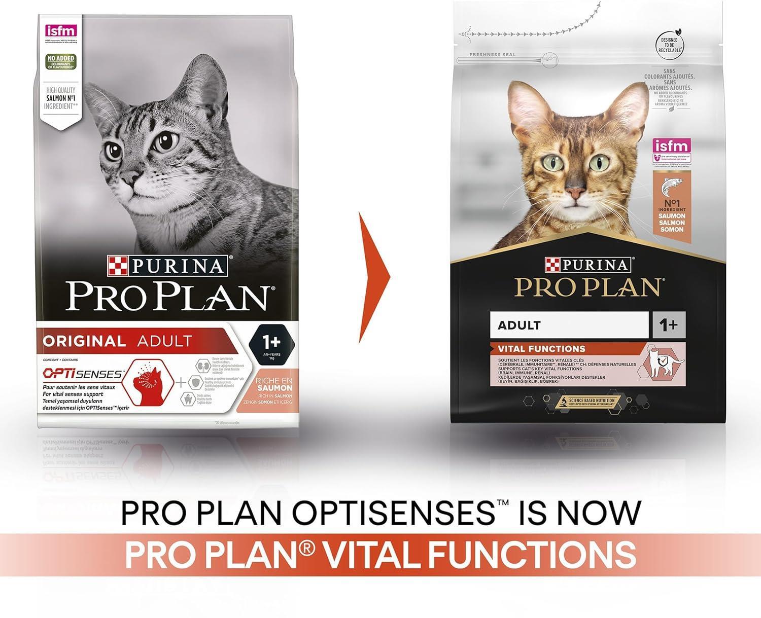 Pro Plan Somonlu ve Pirinçli Yetişkin Kedi Maması 3kg