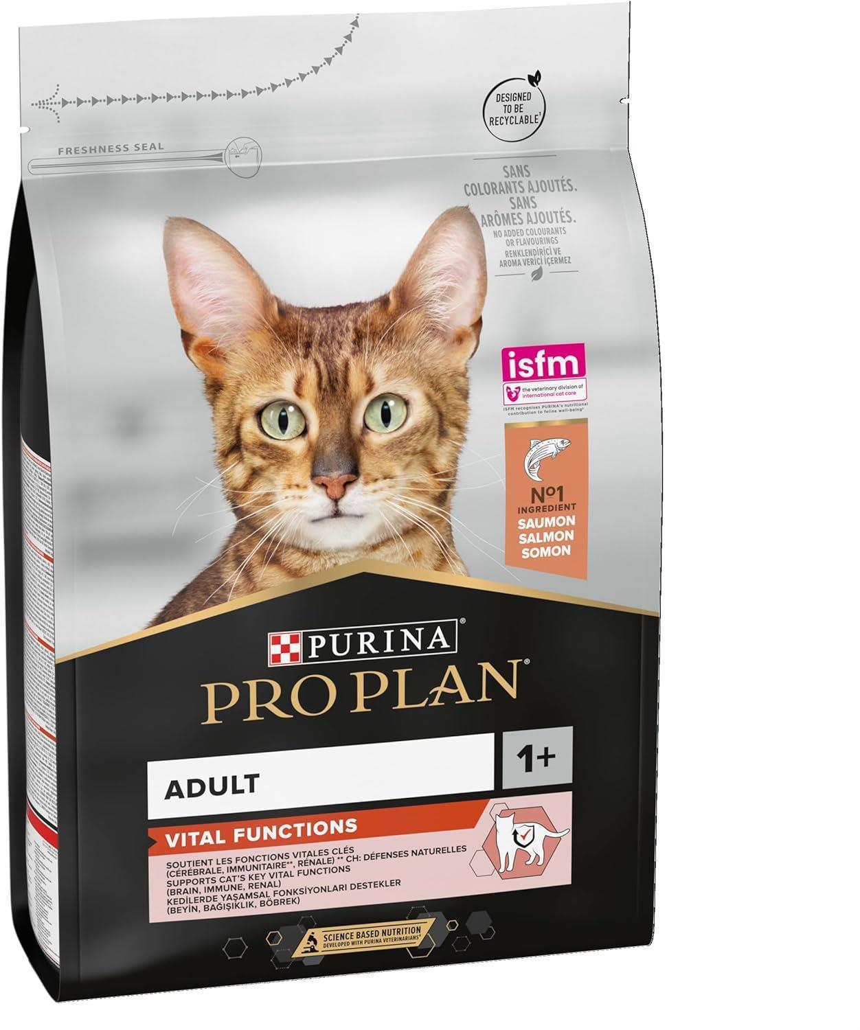 Pro Plan Somonlu ve Pirinçli Yetişkin Kedi Maması 3kg