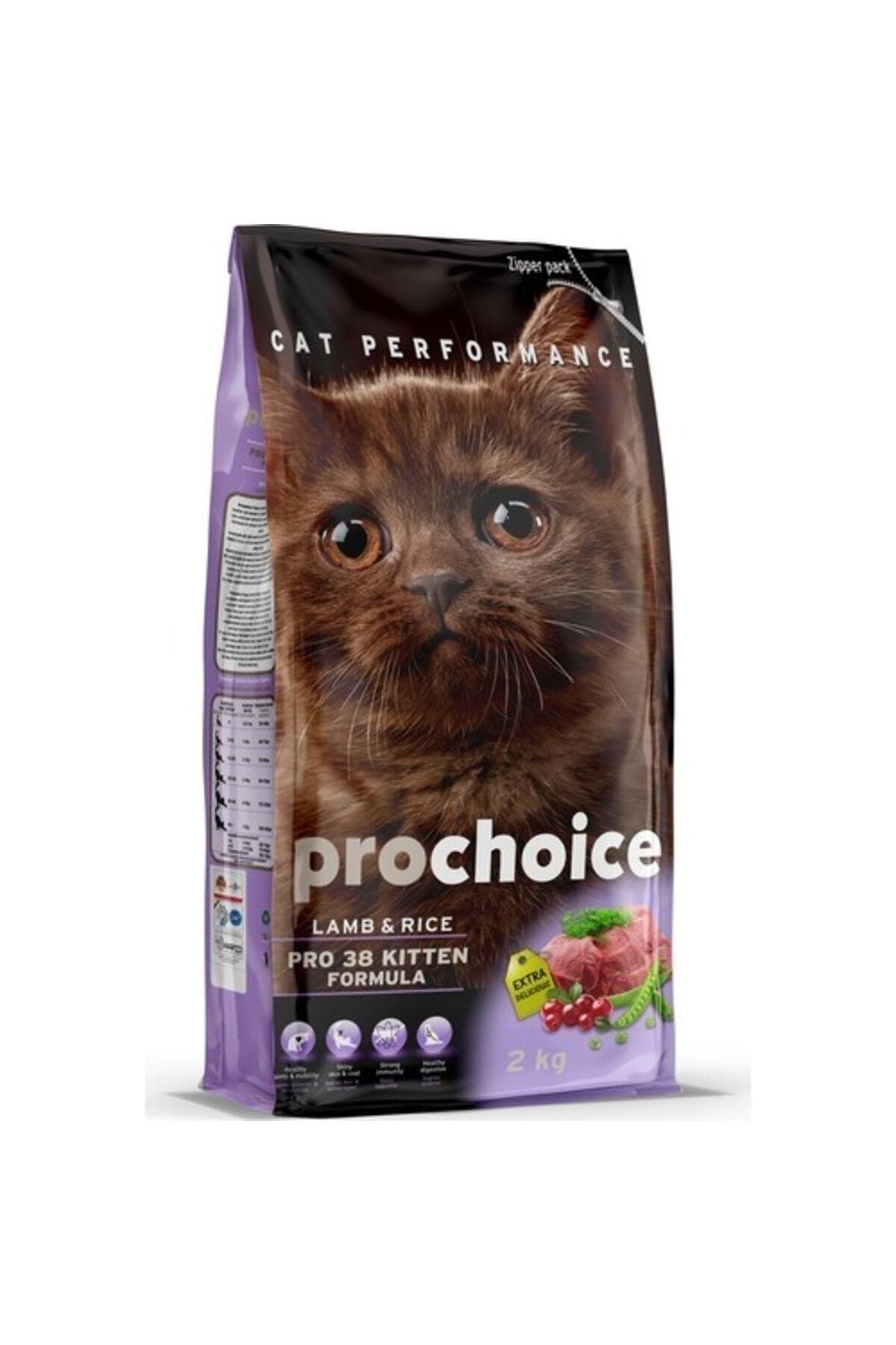 ProChoice 38 HypoAllergenic Kuzulu ve Pirinçli Düşük Tahıllı Yavru Kedi Maması 2kg