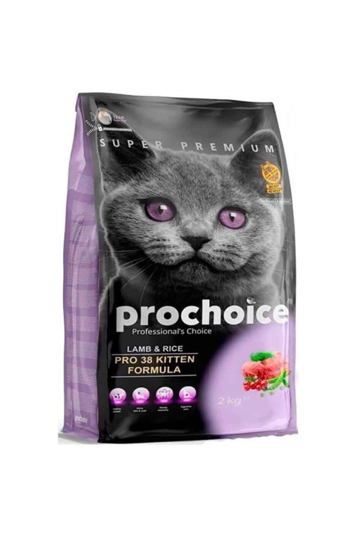 ProChoice 38 HypoAllergenic Kuzulu ve Pirinçli Düşük Tahıllı Yavru Kedi Maması 2kg