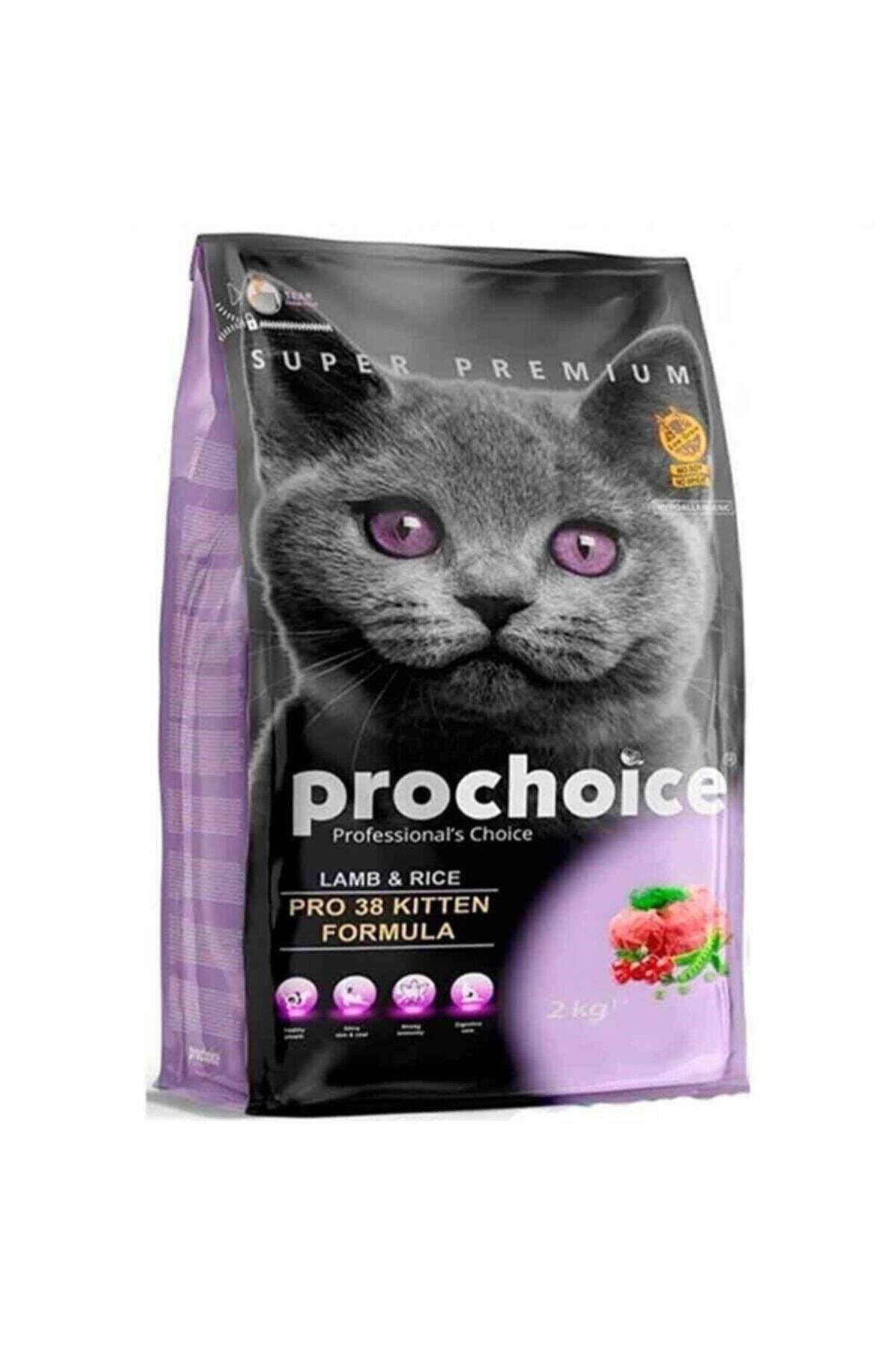 ProChoice 38 HypoAllergenic Kuzulu ve Pirinçli Düşük Tahıllı Yavru Kedi Maması 2kg