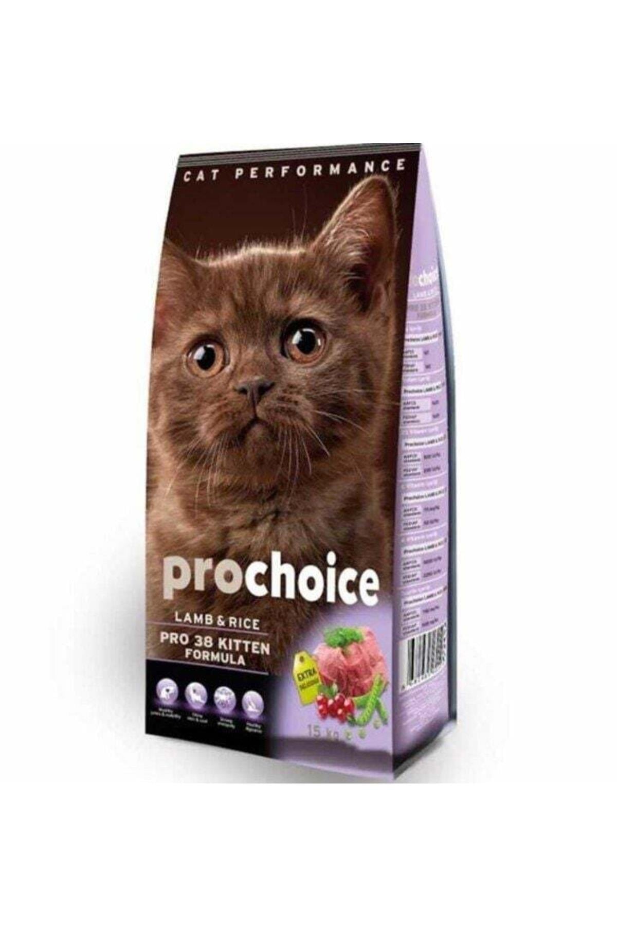 ProChoice 38 HypoAllergenic Kuzulu ve Pirinçli Düşük Tahıllı Yavru Kedi Maması 2kg