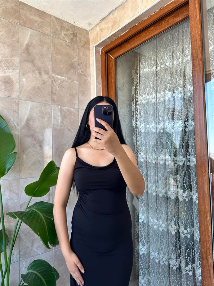 Buzy elbise askı kol