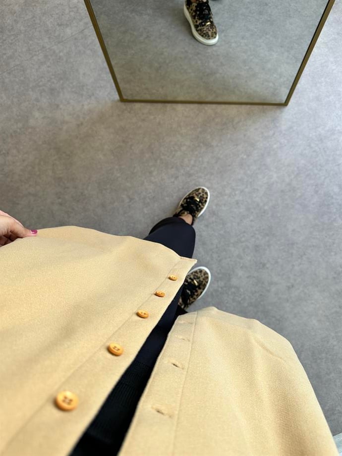 Camel Polarlı gömlek