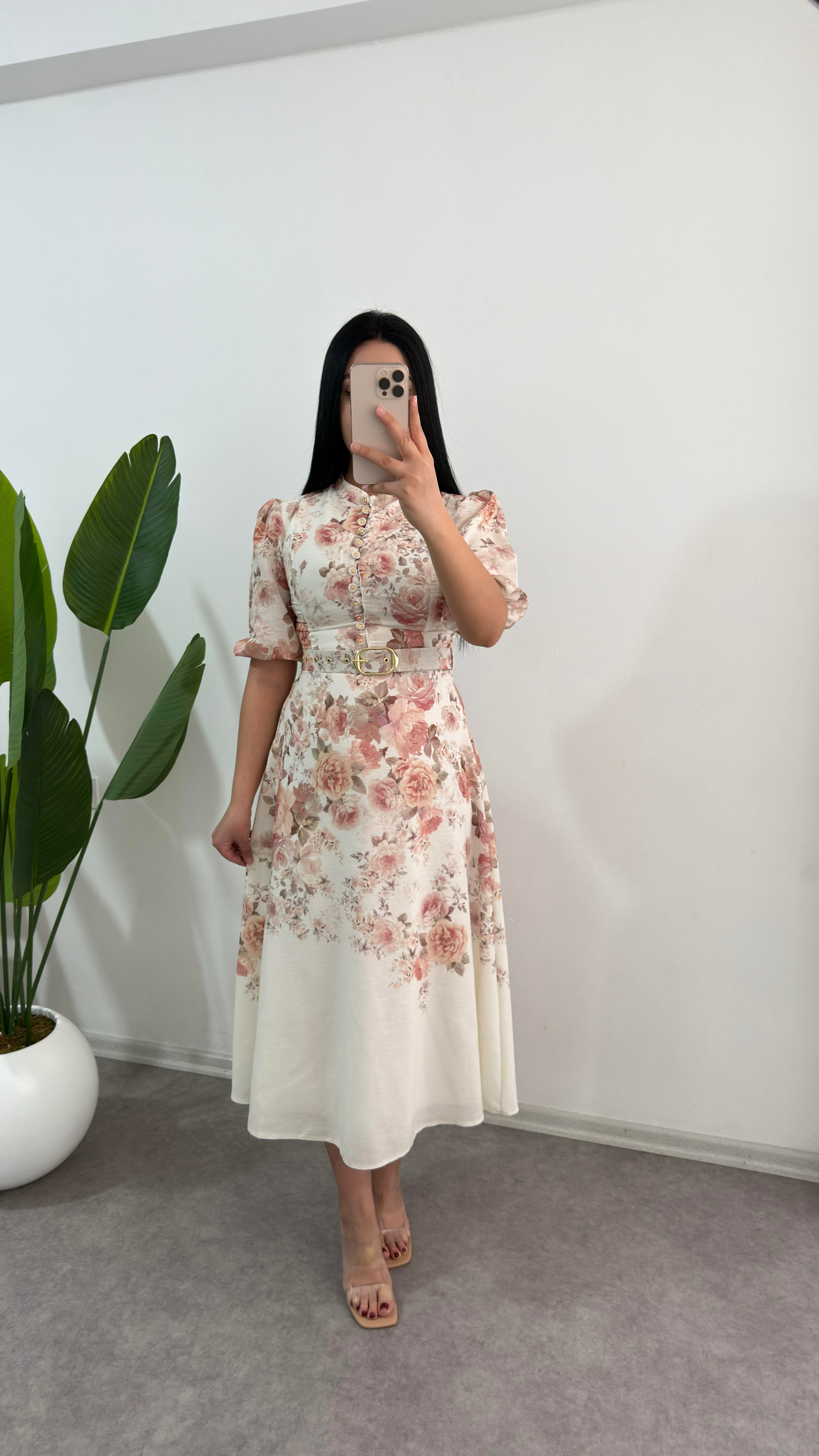 Çiçekli Prenses Elbise