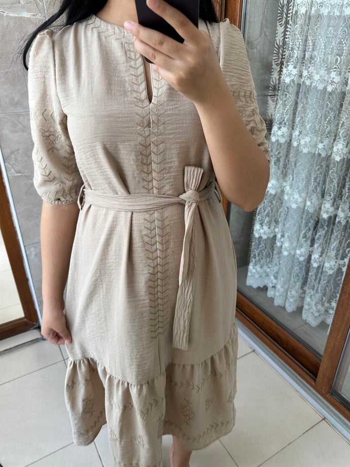 Keten elbise