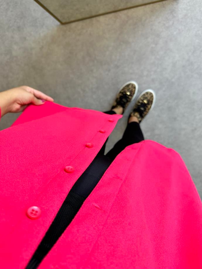 Polarlı pembe gömlek