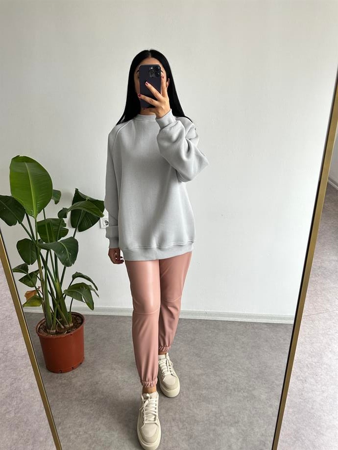 Polarlı sweatshirt 