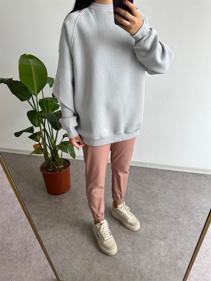Polarlı sweatshirt 