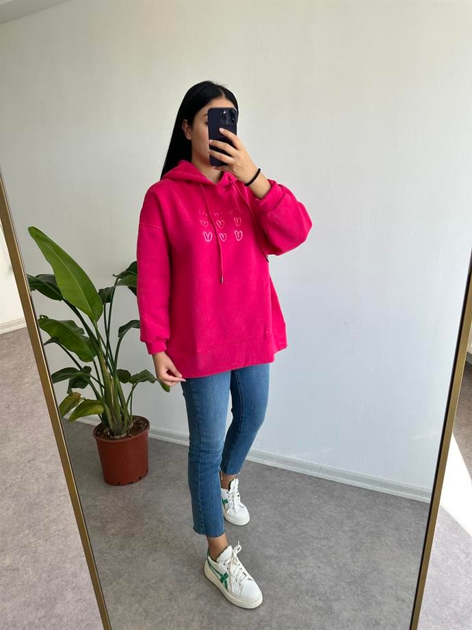 Polarlı sweatshirt
