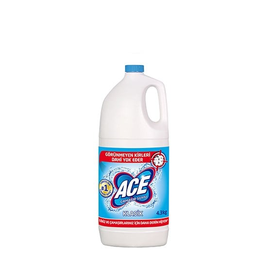 ACE ÇAMAŞIR SUYU 4lt NORMAL *4