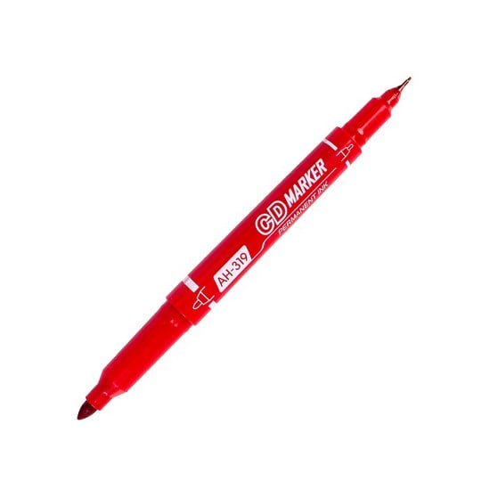 AIHAO AH319 CD KALEMİ KIRMIZI *12
