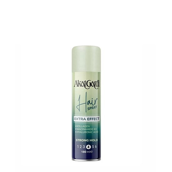 AKAT SAÇ SPREY 180ml STRONG HOLD 4no YEŞİL*24