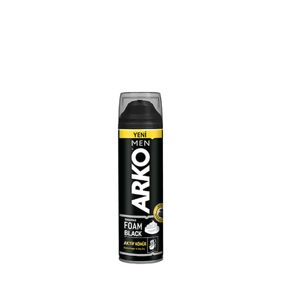 ARKO TIRAŞ KÖPÜĞÜ 200ml BLACK *6